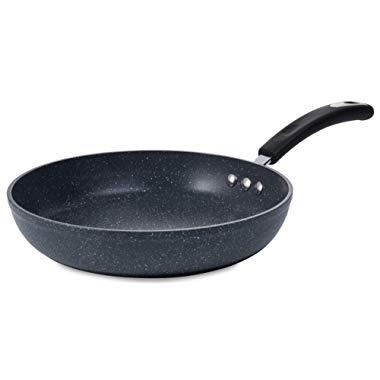 Ozeri ZP17-26 10" Earth Frying Pan 100% APEO & PFOA-Free Stone-Derived Non-Stick Coating from Germany, Anthracite Gray