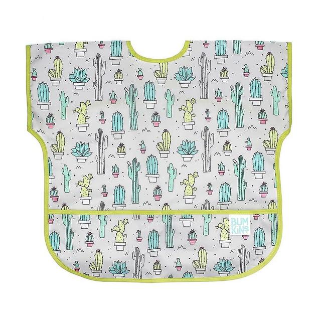 Bumkins Bibs, Baby and Toddler Bibs, Bibs for Girls and Boys, Large for 1-3 Years, Short Sleeve Waterproof Bib for Kids