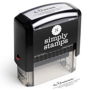 Custom Family Return Address Stamp