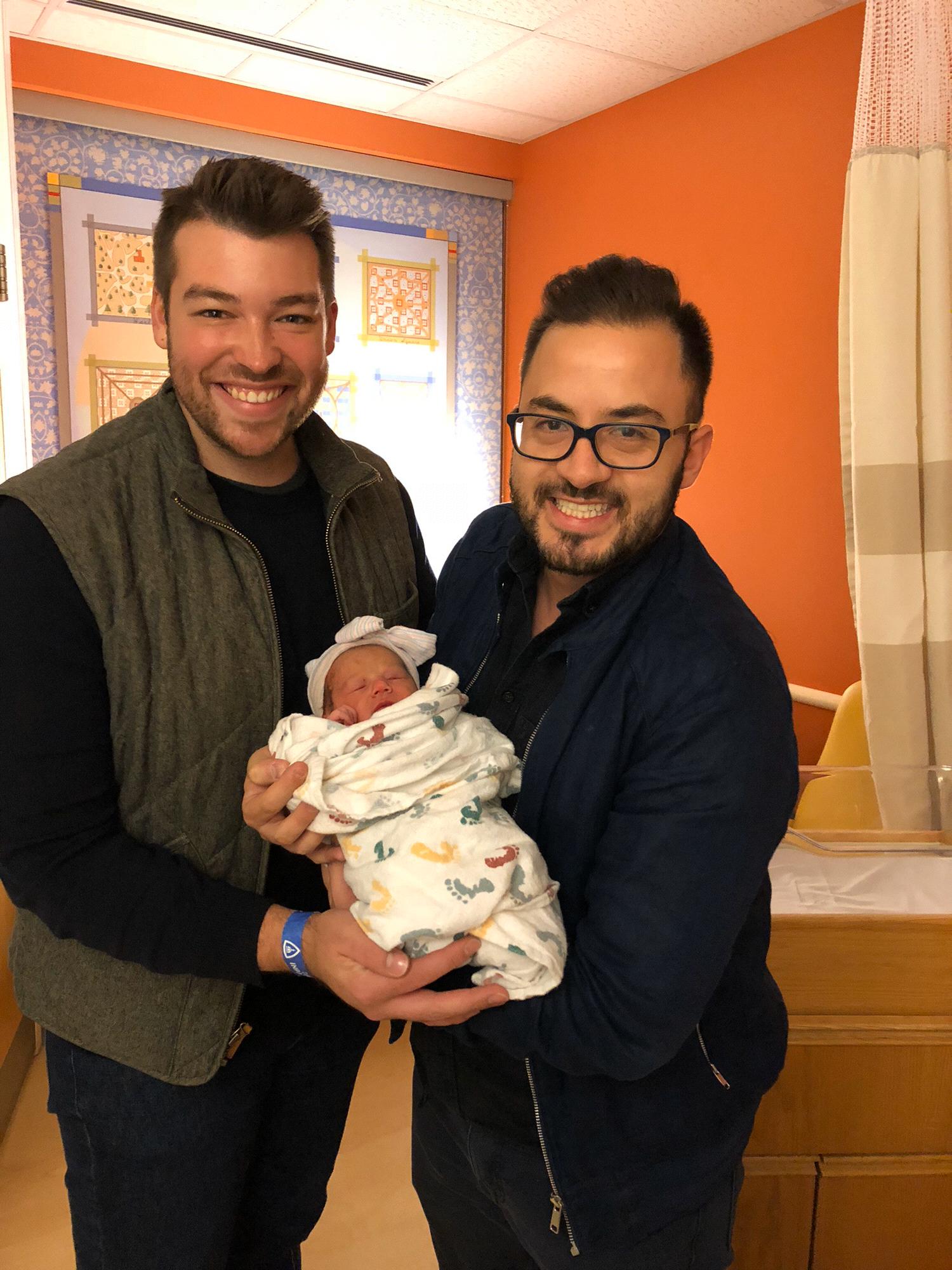 The day Harper, our Flower Girl/Niece was born, Oct. 12, 2018