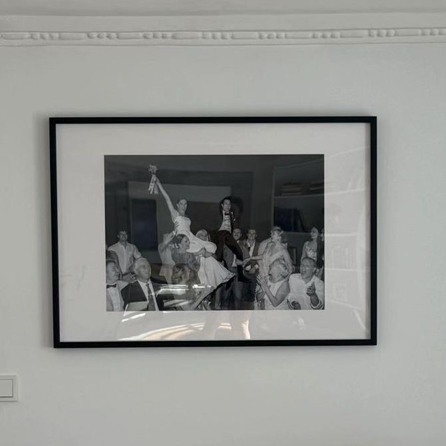 Help us get our wedding photos frames