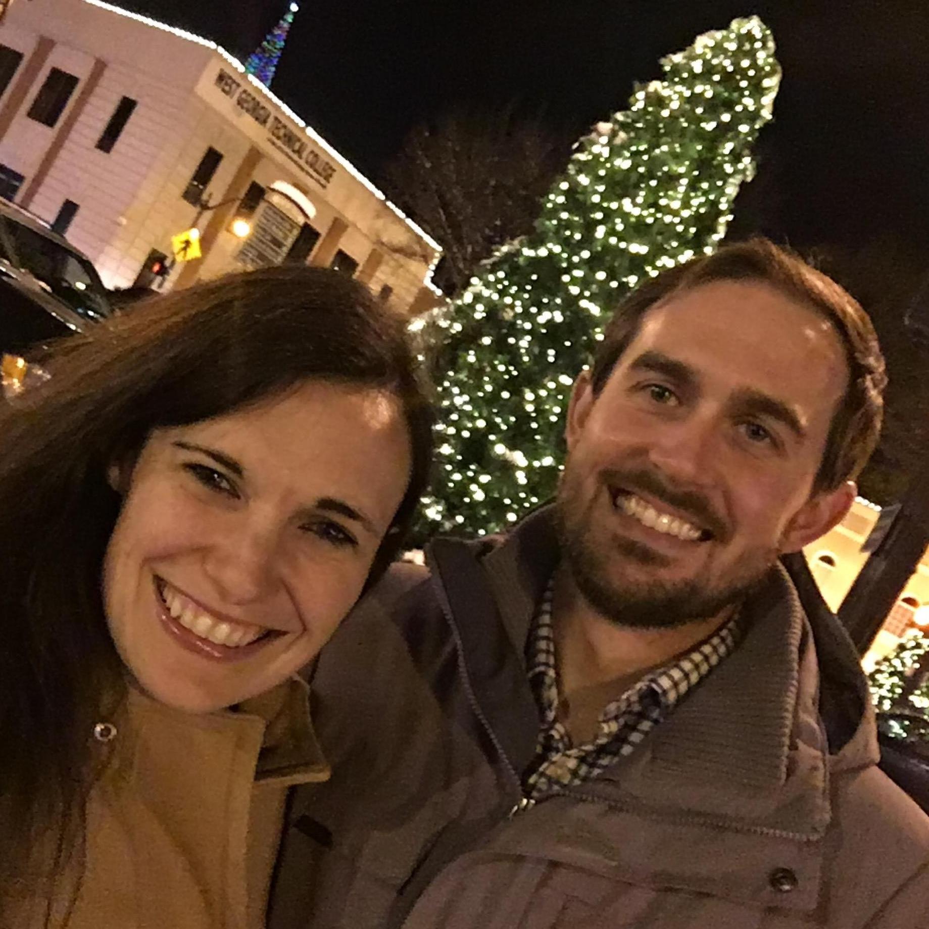 First Christmas together in Carrollton, GA - December 2017