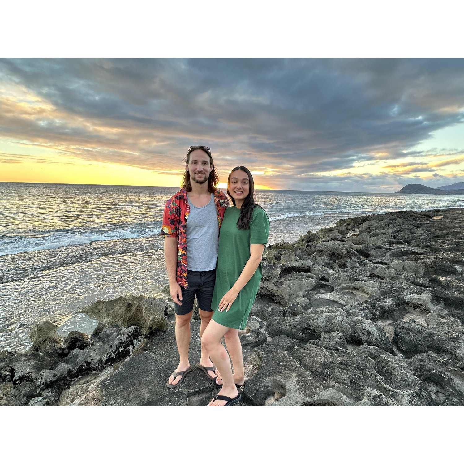July 8, 2024- Sunset at Ko Olina Lagoon.