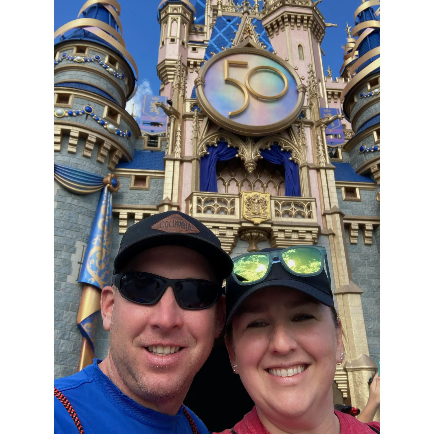 Disneyworld's Cinderella Castle. 