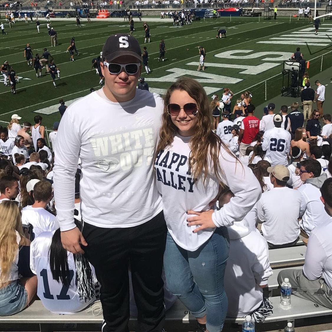 Julia started college at Penn State (2017)
