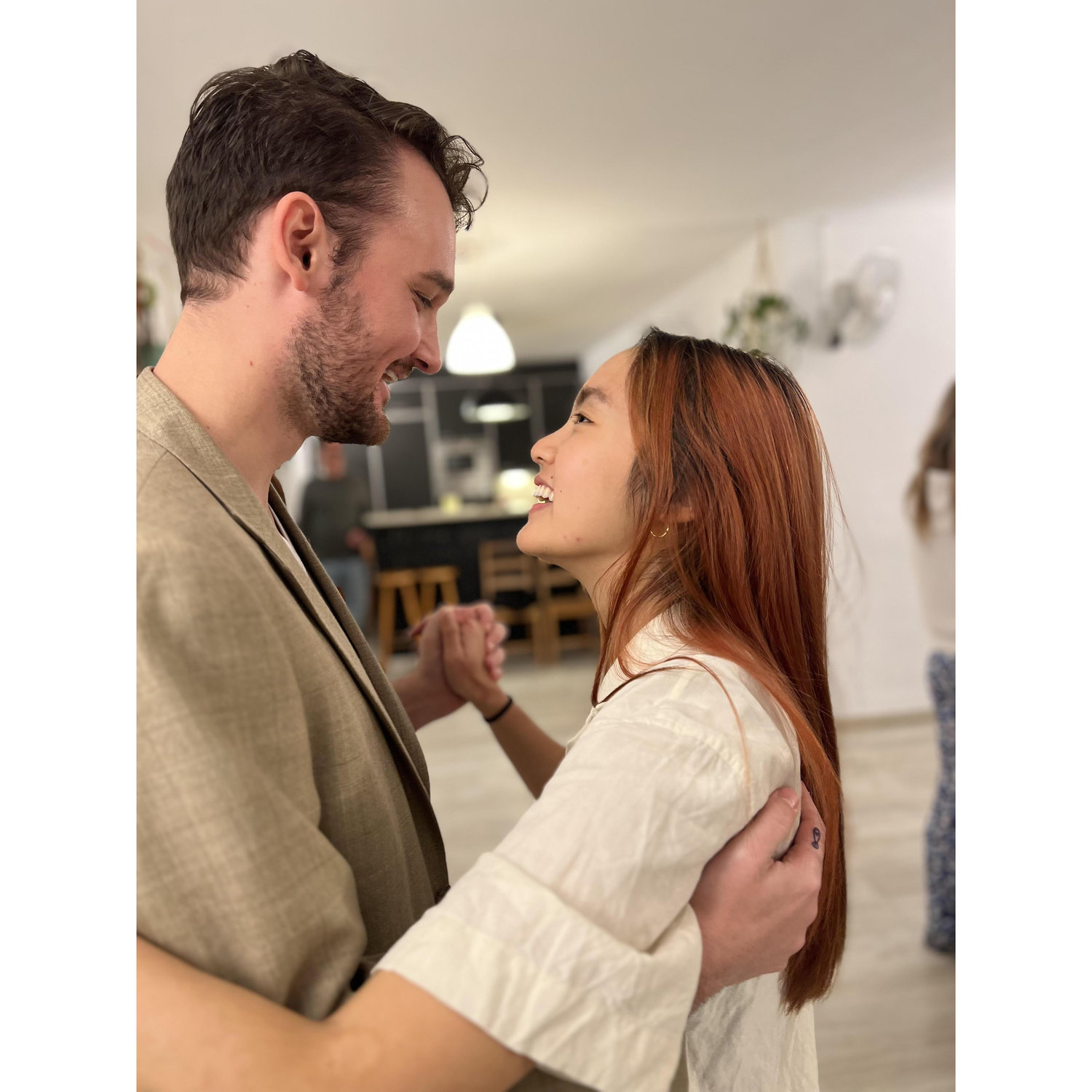 On our trip to Spain we learned how to Tango together
