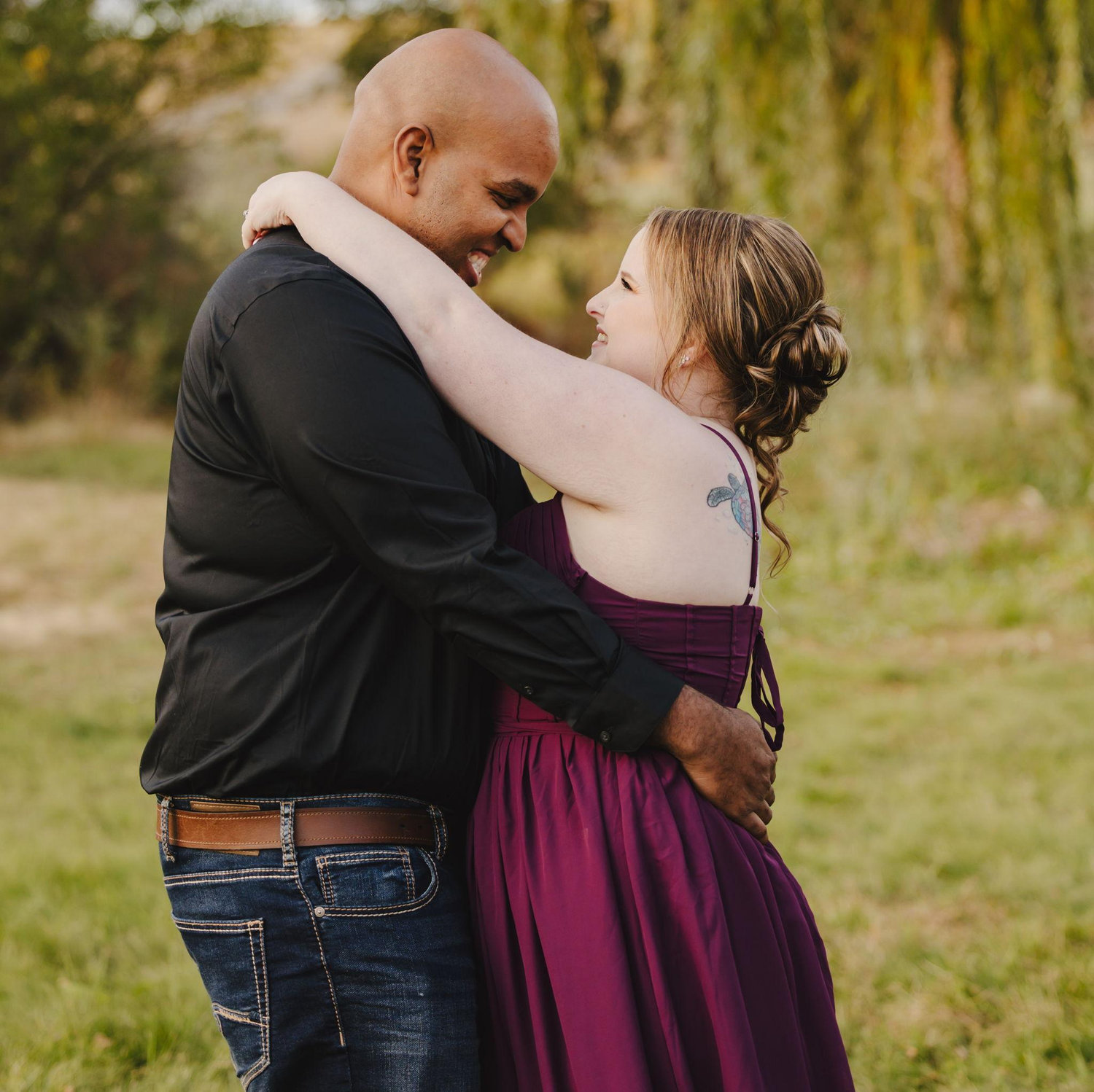 My favorite of the engagement photoshoot!