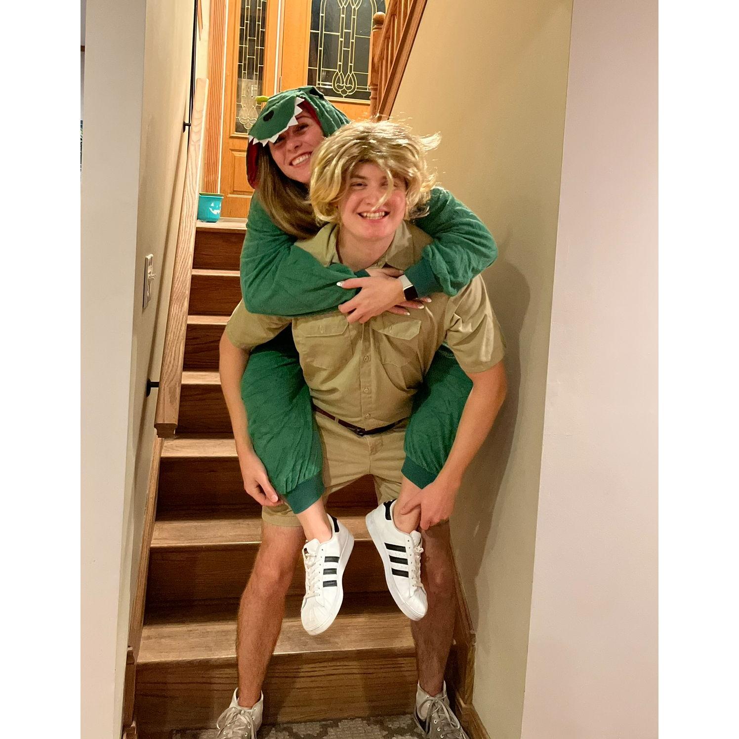 Halloween 2023, part 1: Steve Irwin + a croc!