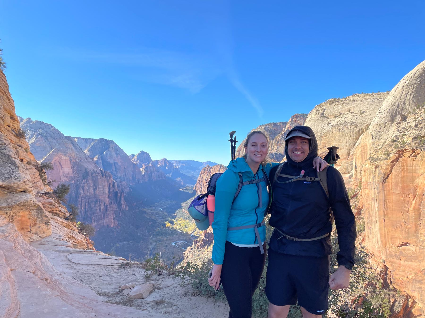 First camping trip together in Zion