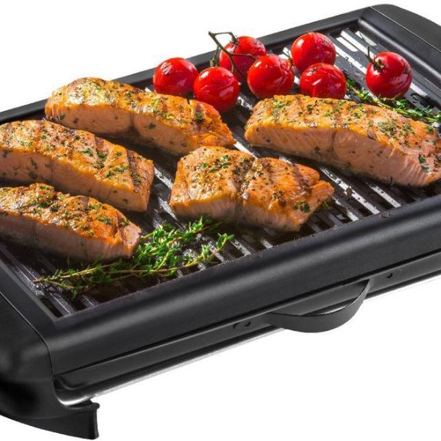 CHEFMAN - Indoor Electric Grill - Black