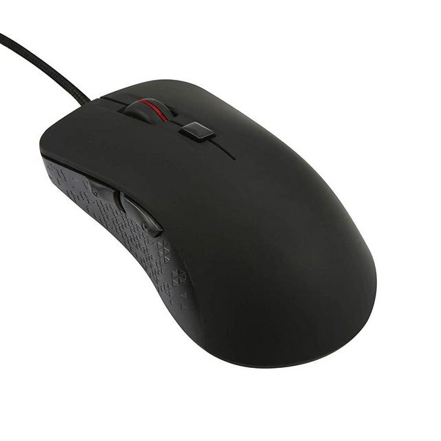 ValueRays Heated Mouse Quiet Click Heated Buttons Universal Size (Solid Black)