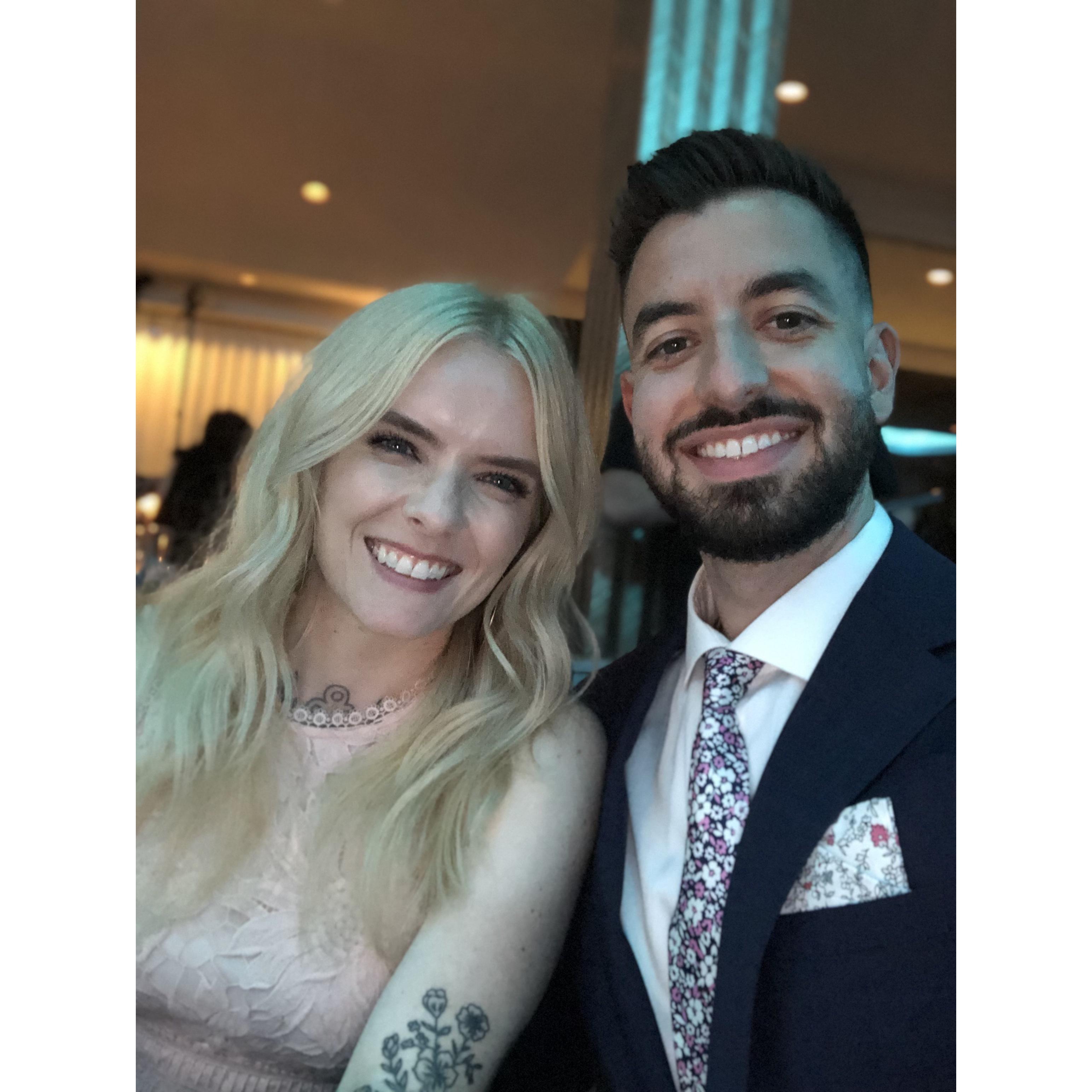 First wedding we attended together
