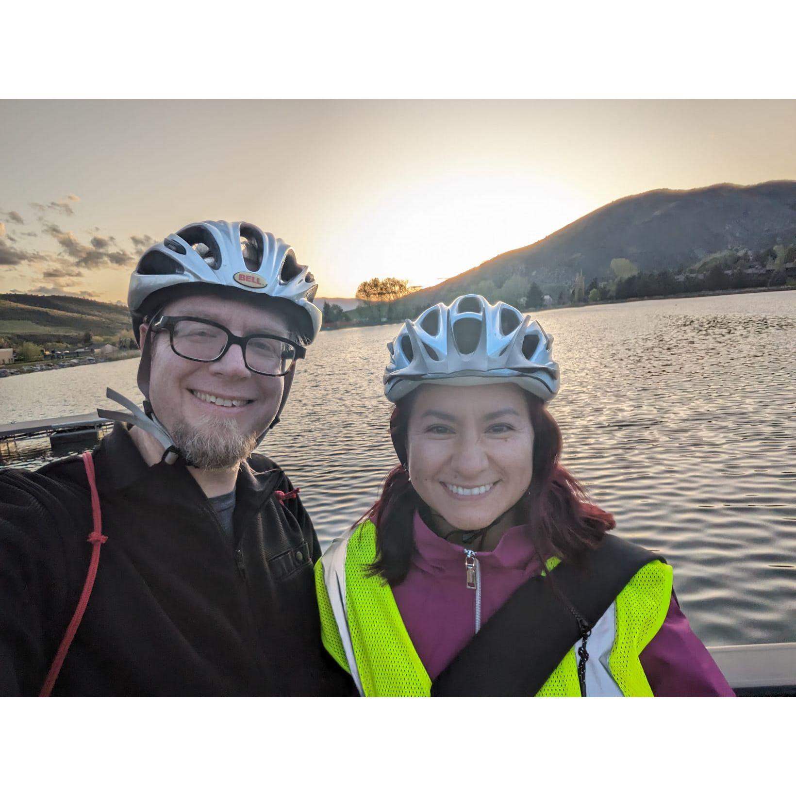 A Sunset Bike Ride