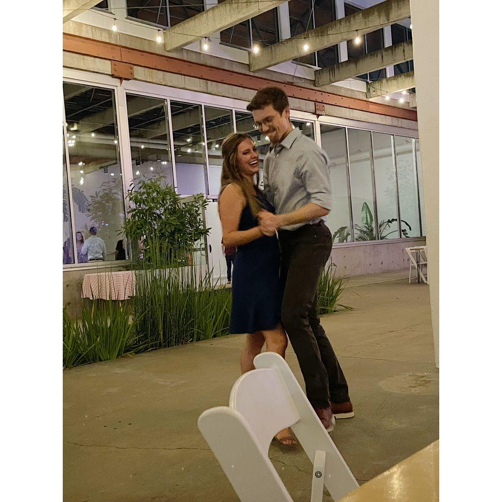 Favorite dance partner (even though we both suck)