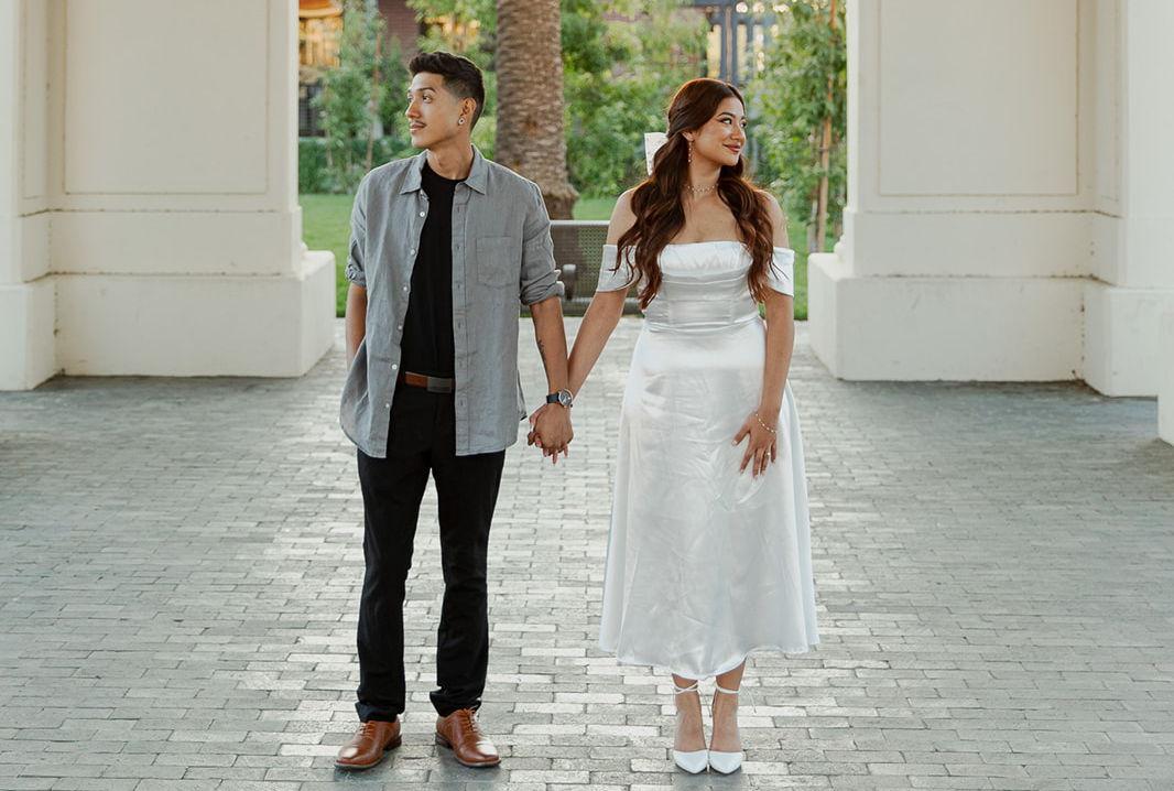 The Wedding Website of Veronica De La Rosa and Gabriel A. Lopez