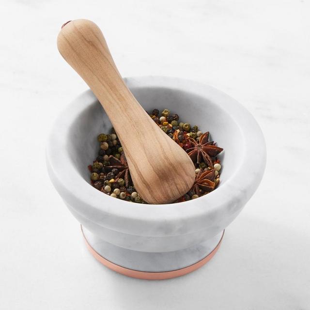 Williams Sonoma Signature Mortar and Pestle Marble