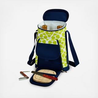 Travel Cooler with Cheese Set