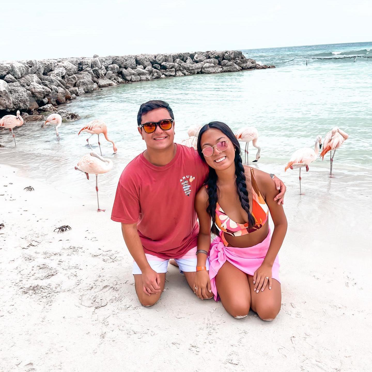 Flamingo Island in Aruba