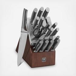 Henckels, Graphite 20-Piece Self-Sharpening Knife Block Set - Zola