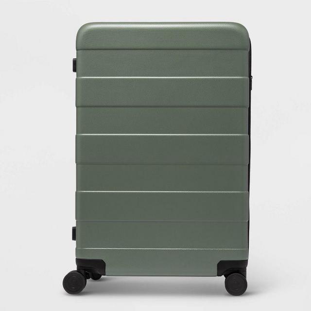Hardside 30" Large Checked Spinner Suitcase - Made By Design™