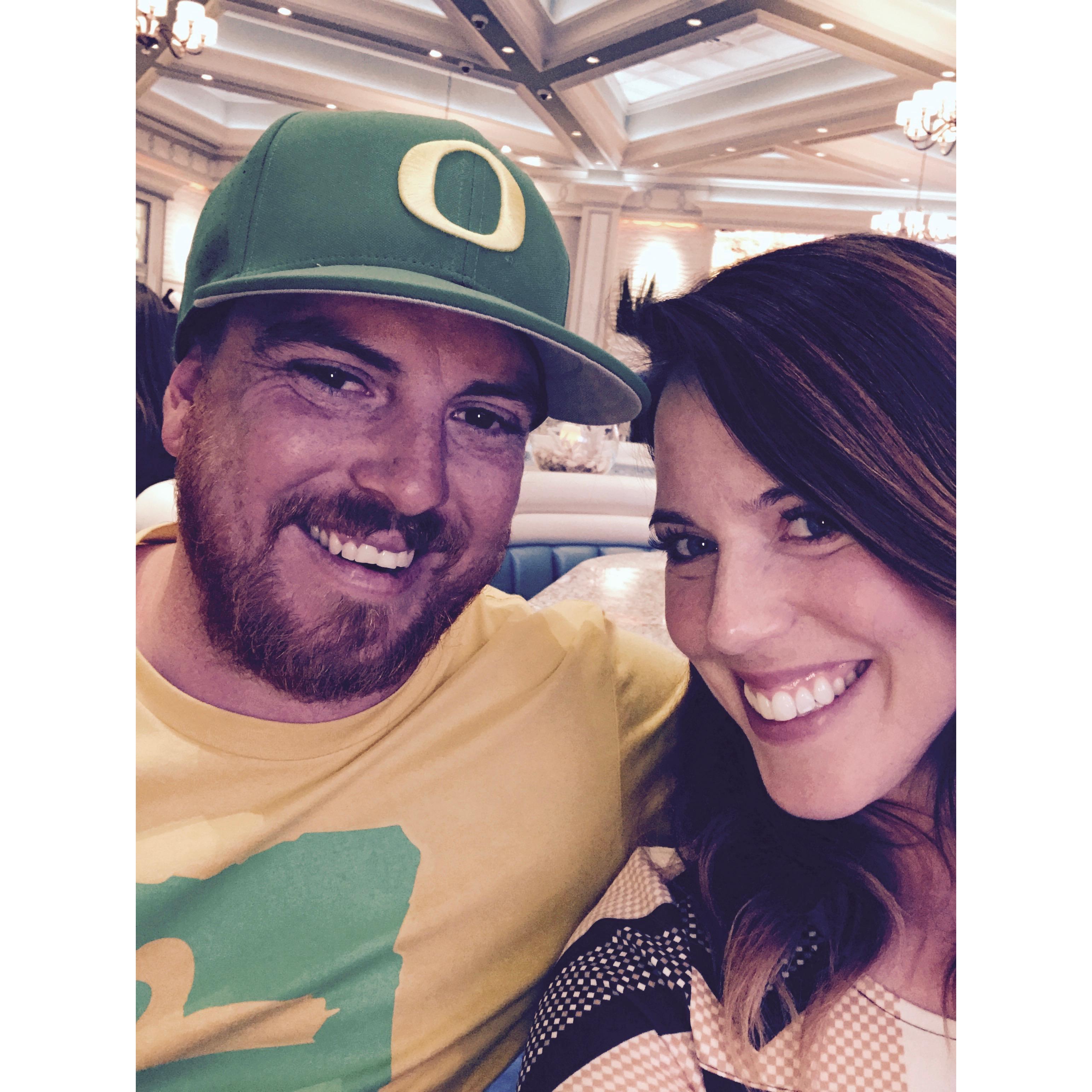 Hanging out in the Pepper Mill Casino in Reno, Nevada.