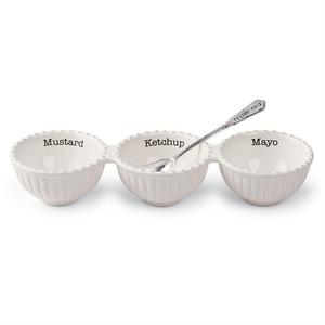 Mud Pie - dip trio set