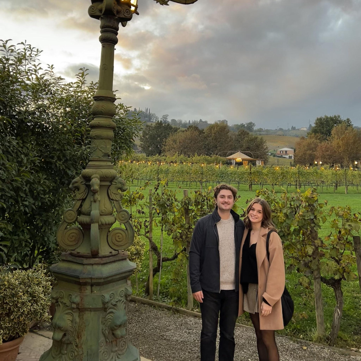 Took a big trip to Italy together during college