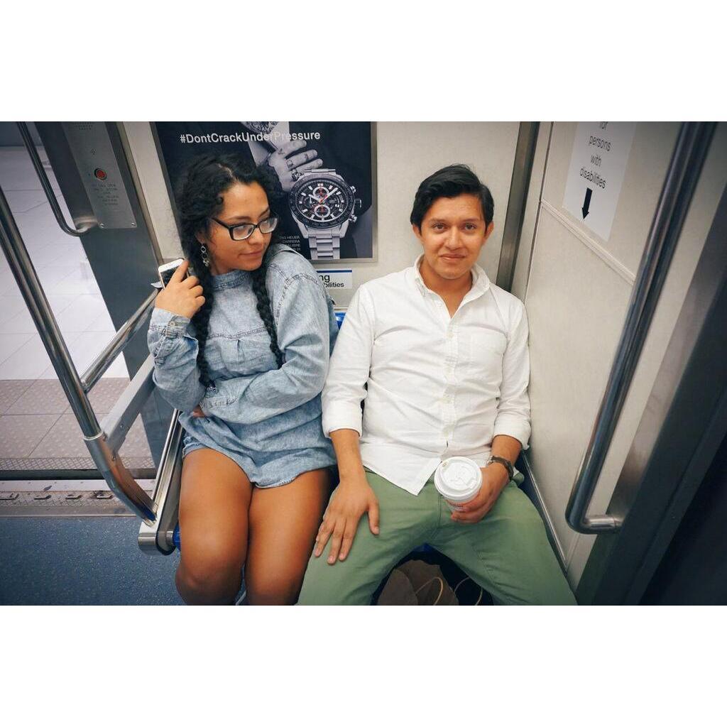 Pablo taking the subway is a WHOLE experience!