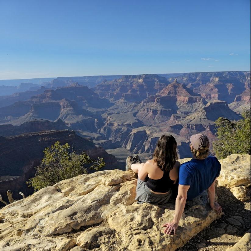 Exploring the Grand Canyon together