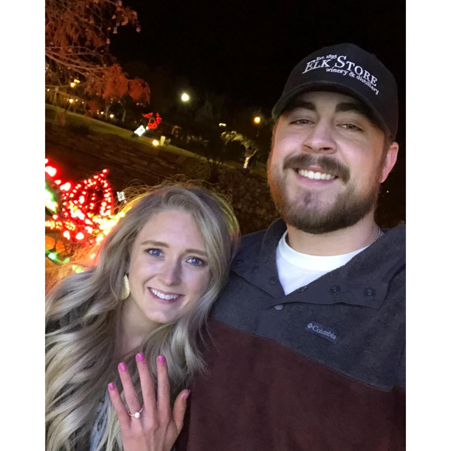 The day Shane asked me to be his wife!