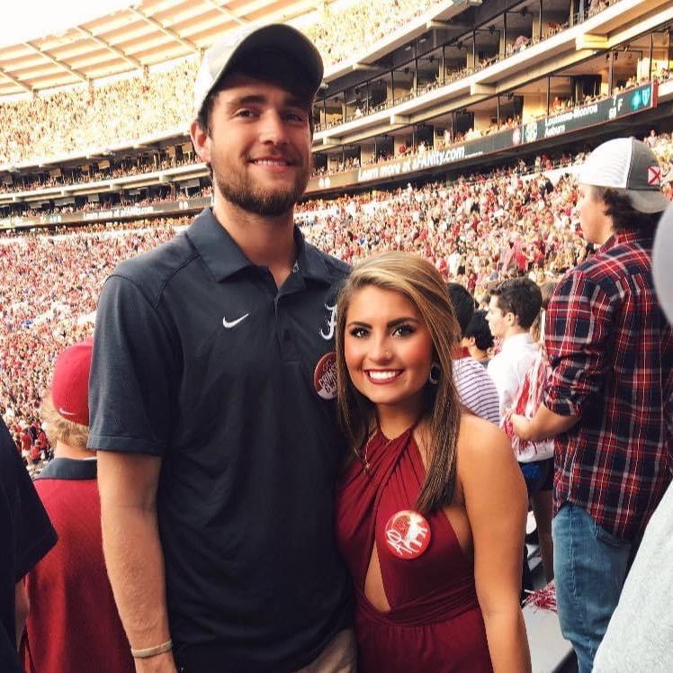 2016 - Our first Bama game together. Roll tide!