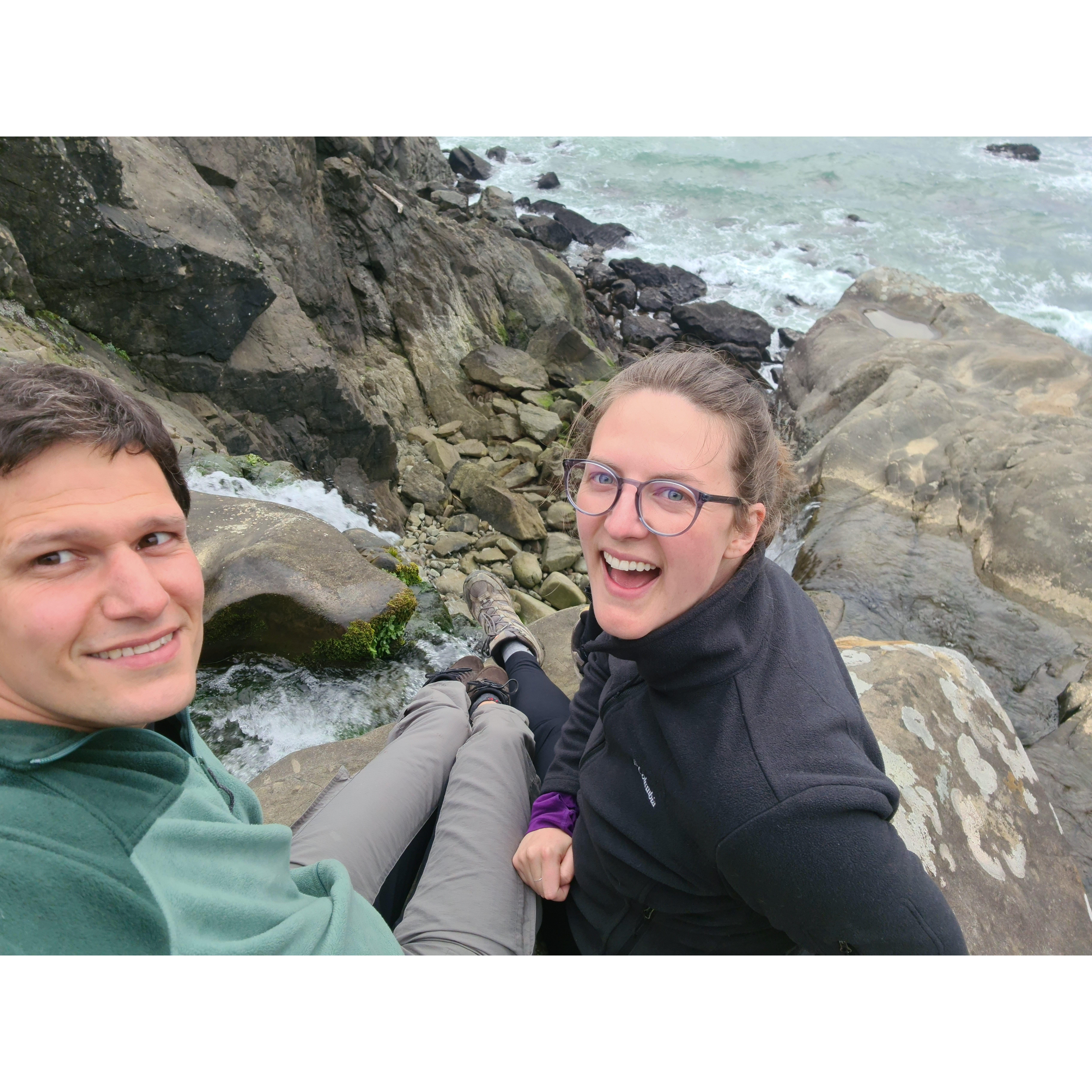 We then began an incredible 3-week van roadtrip, starting down the Oregon coastline.