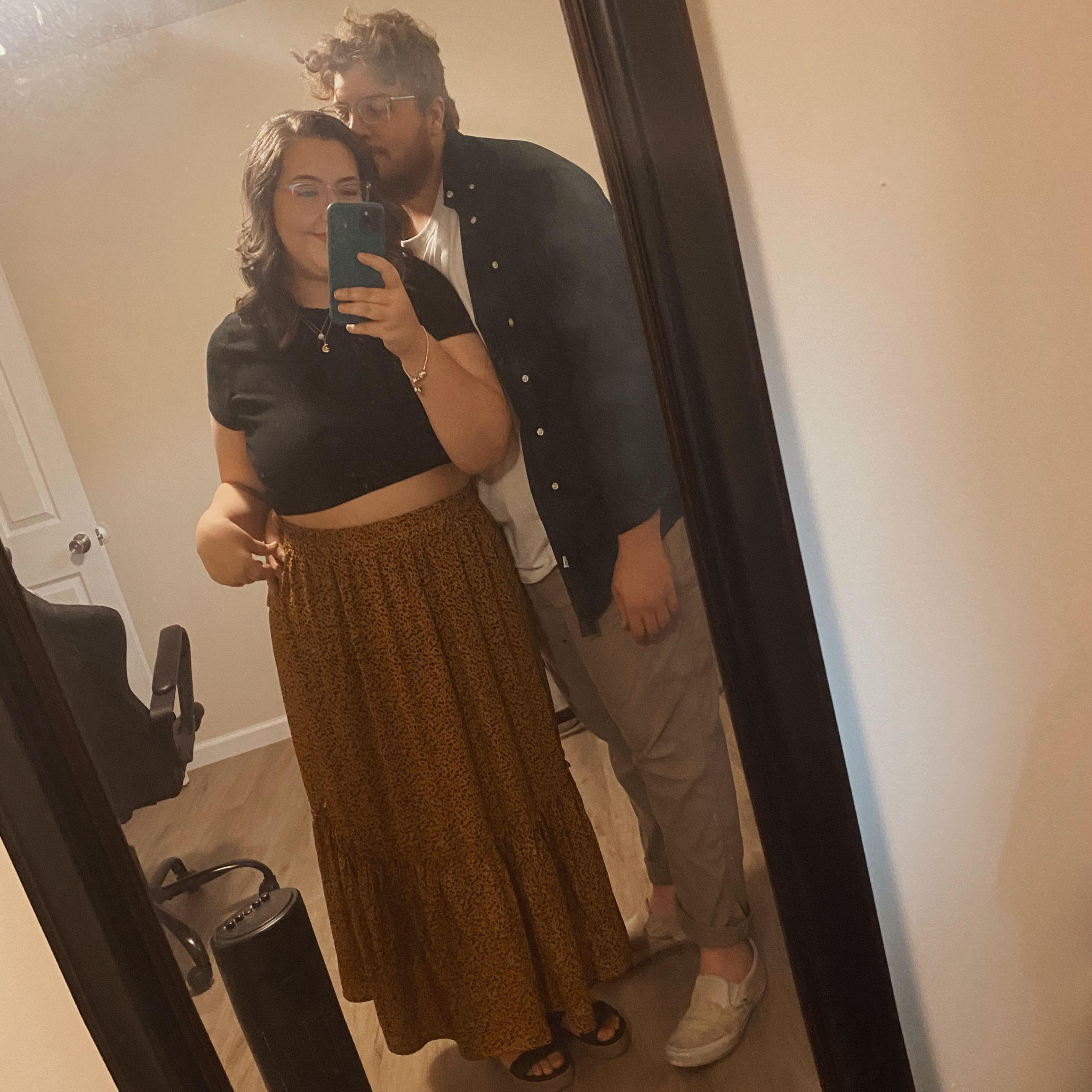We were getting ready to see Greta Van Fleet - this was our first concert together!