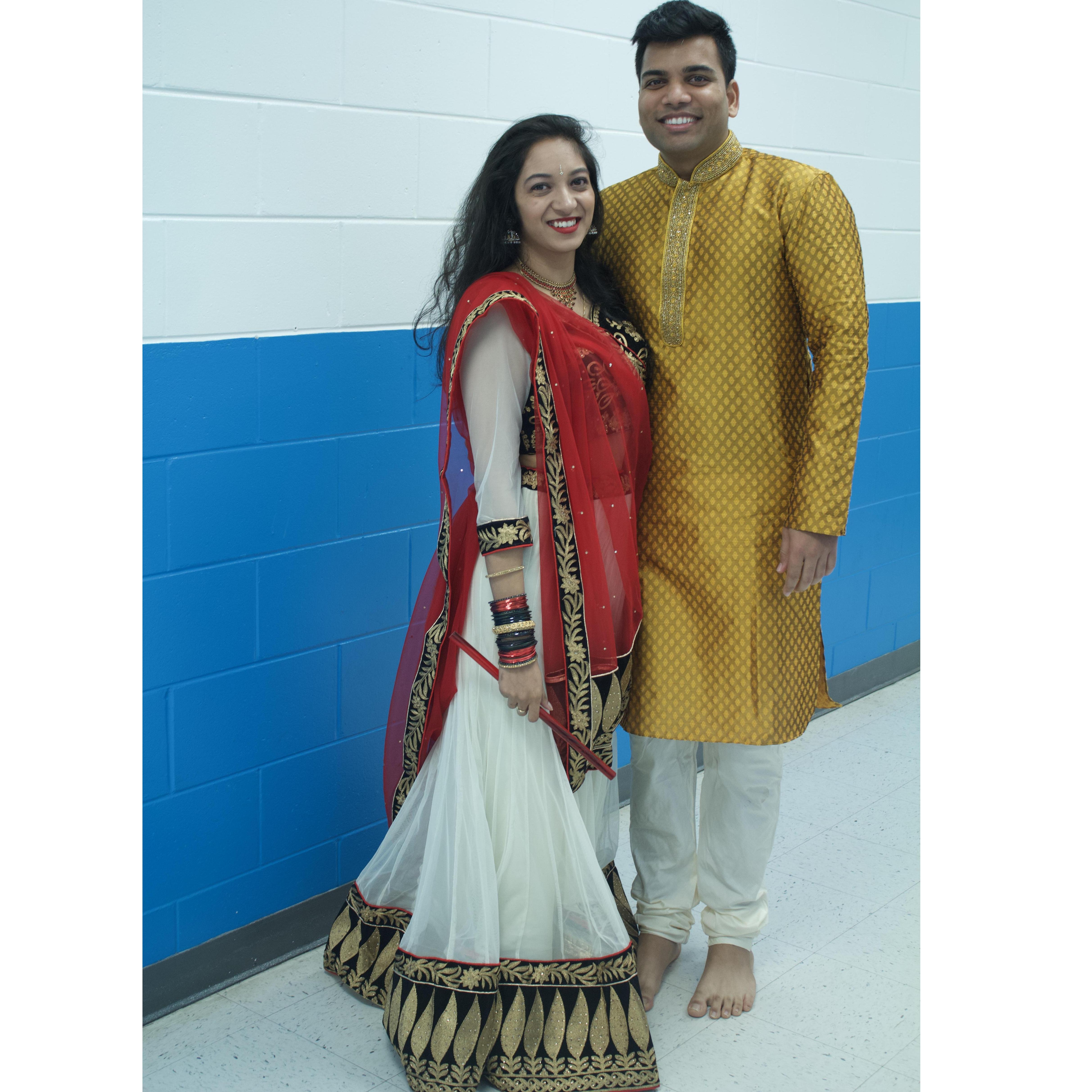 Dhvanil FINALLY agreed to attend Garba with Aditi!