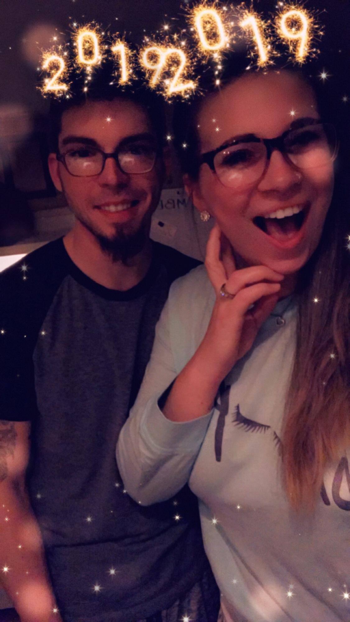 Ringing in another year together 🍾
