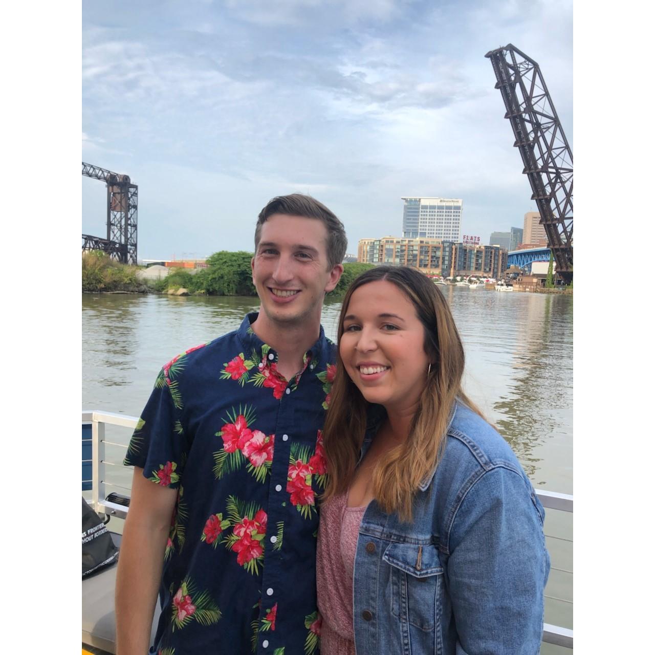 Floating down the river in the Flats