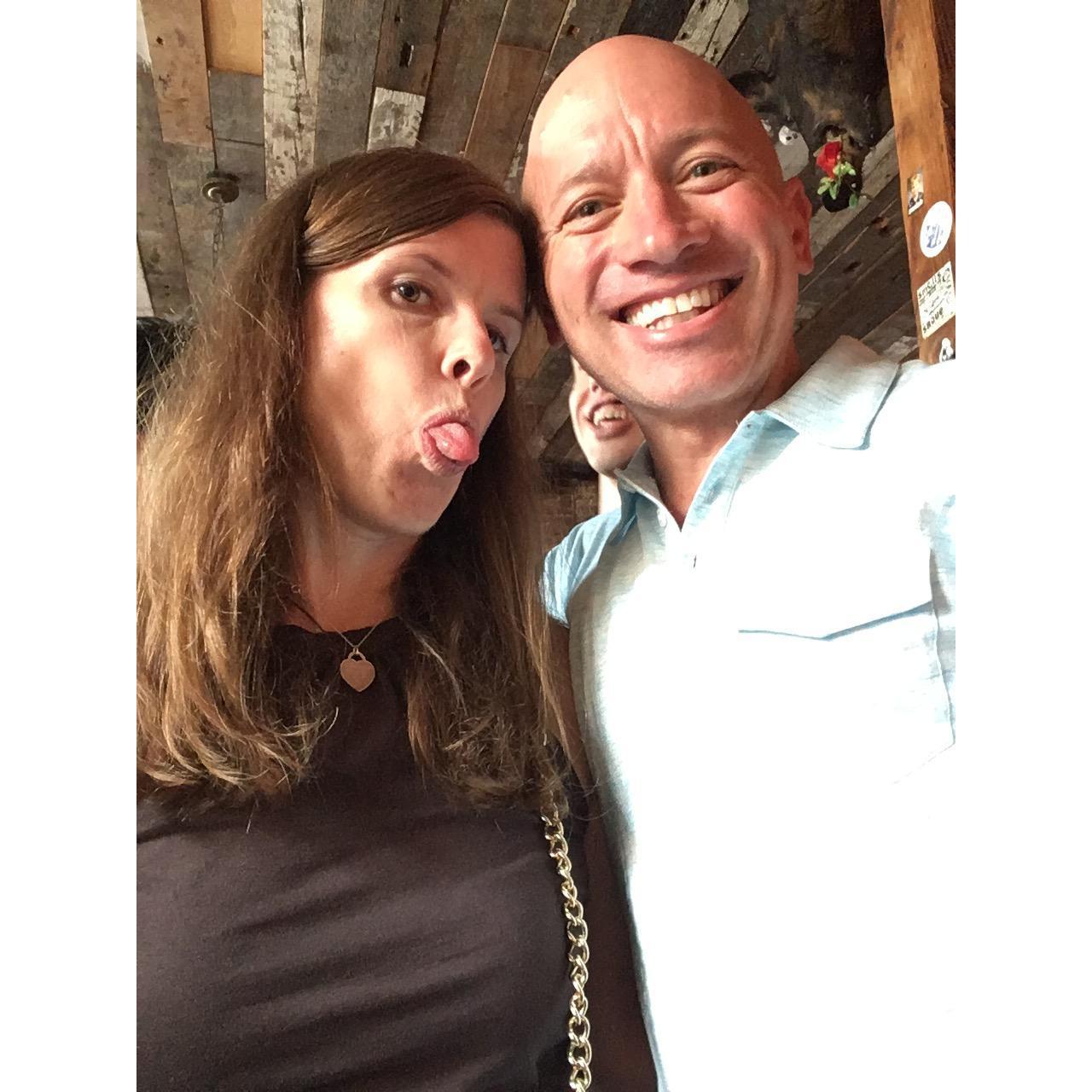 NYC trip and our first time in Brooklyn. Sometimes she speaks in tongues.