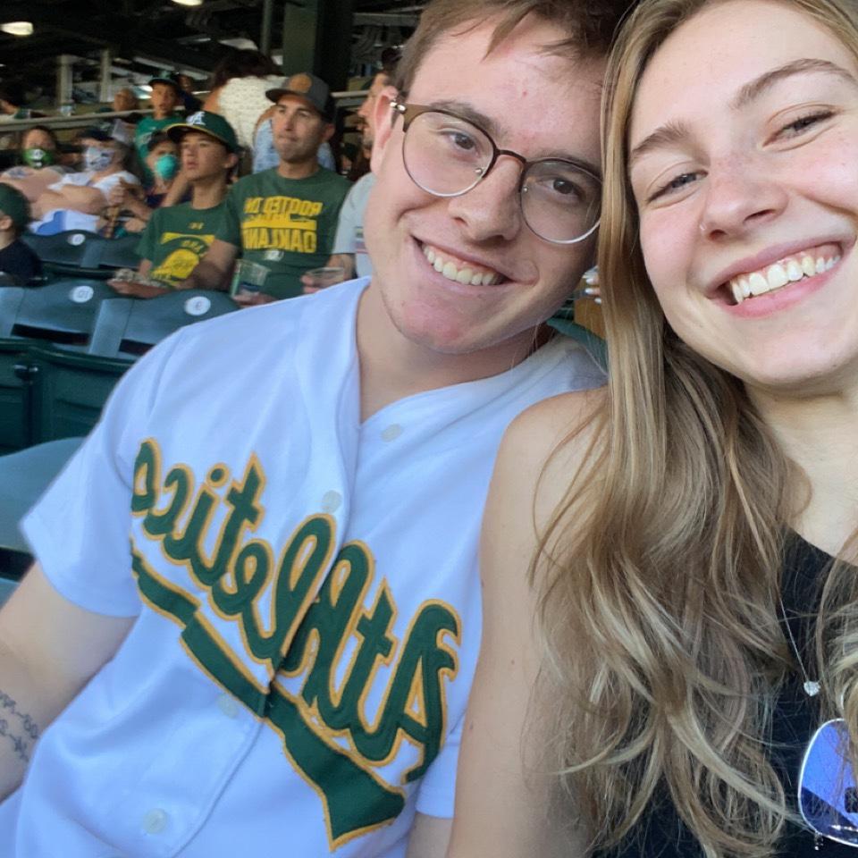 Our first Mariners game in Seattle, July 2021