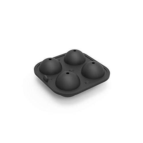 W&P WP-ICE-SP-GR Peak Ice Works Silicone Sphere Ice Mold, BPA Free, Dishwasher Safe, Charcoal