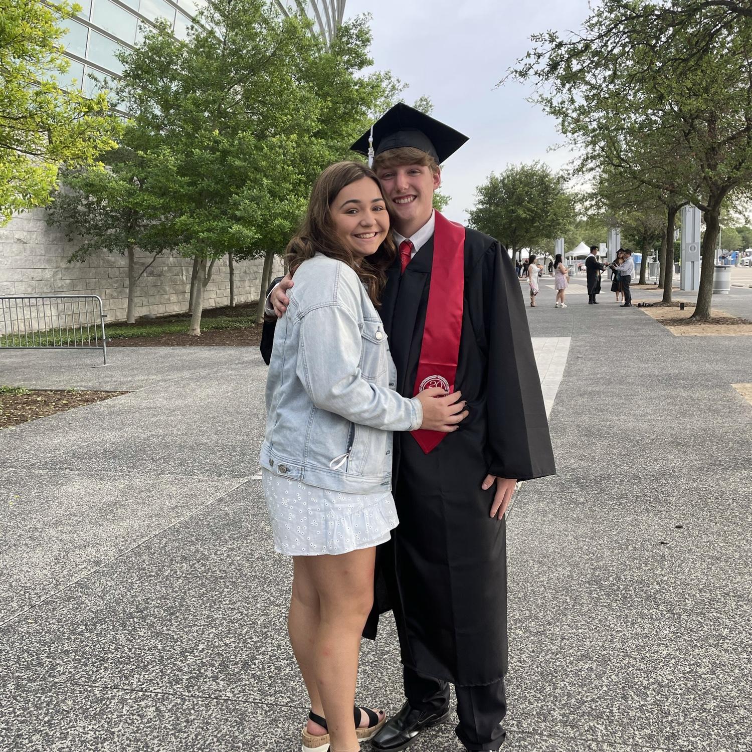 Jett's Graduation in June 2021.