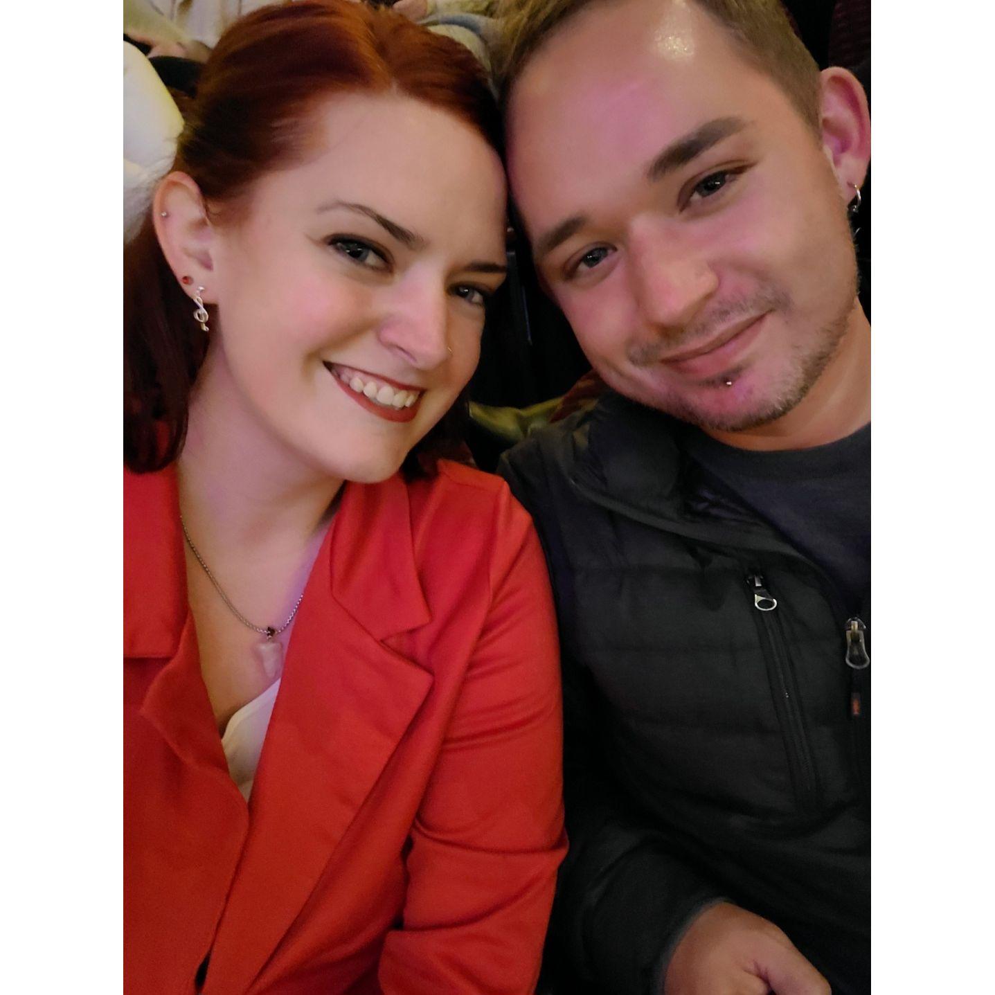 Our second date to see RENT - November 2021