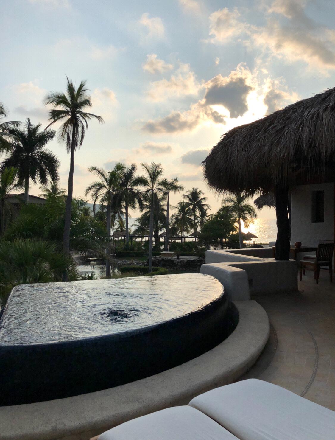 Sunset view from Lagoon Suite 6!