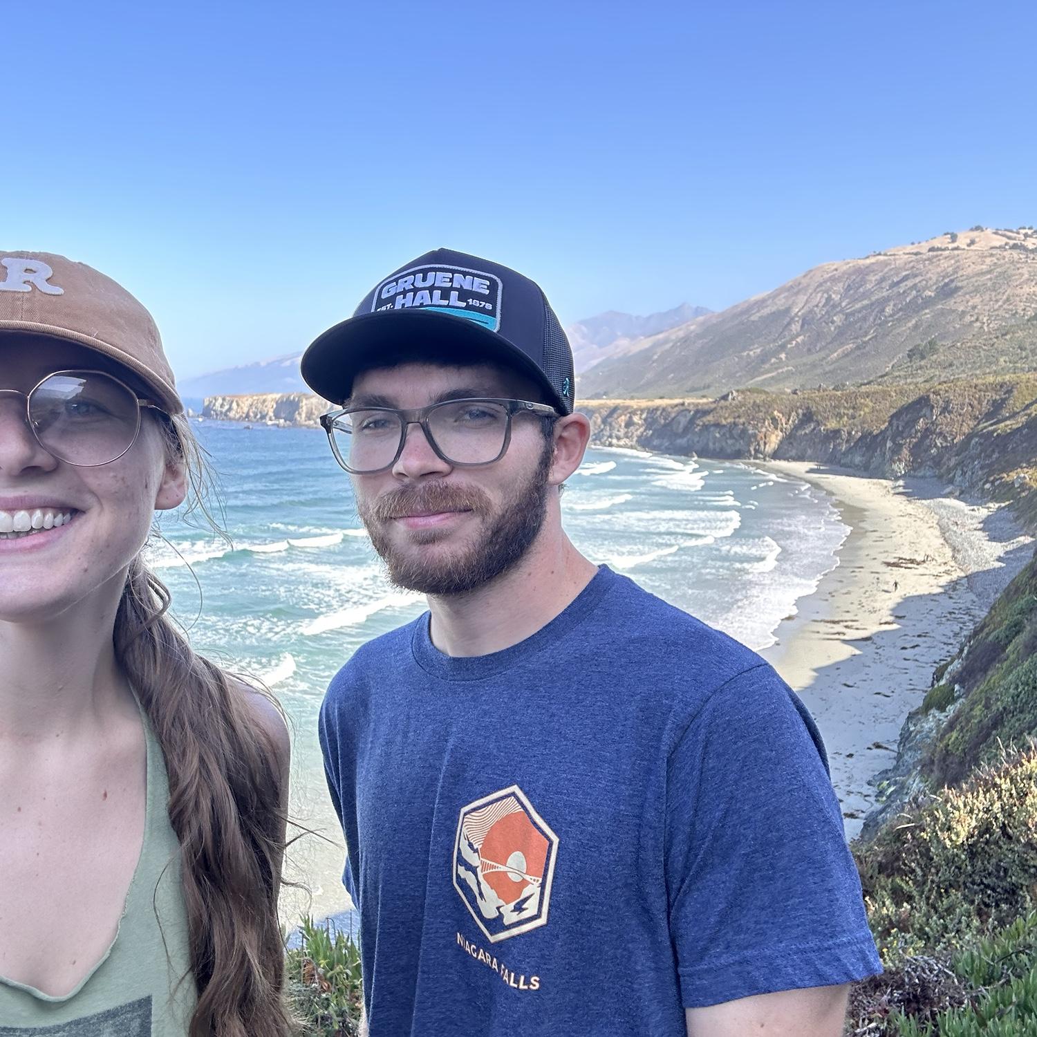 Exploring the California Coast on our way back down from Big Sur