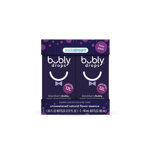 SodaStream bubly 2pk Blackberry Drops