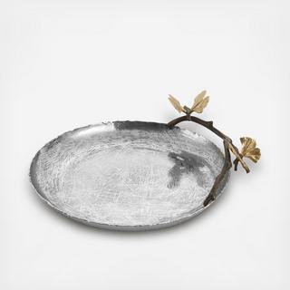 Butterfly Ginkgo Round Platter