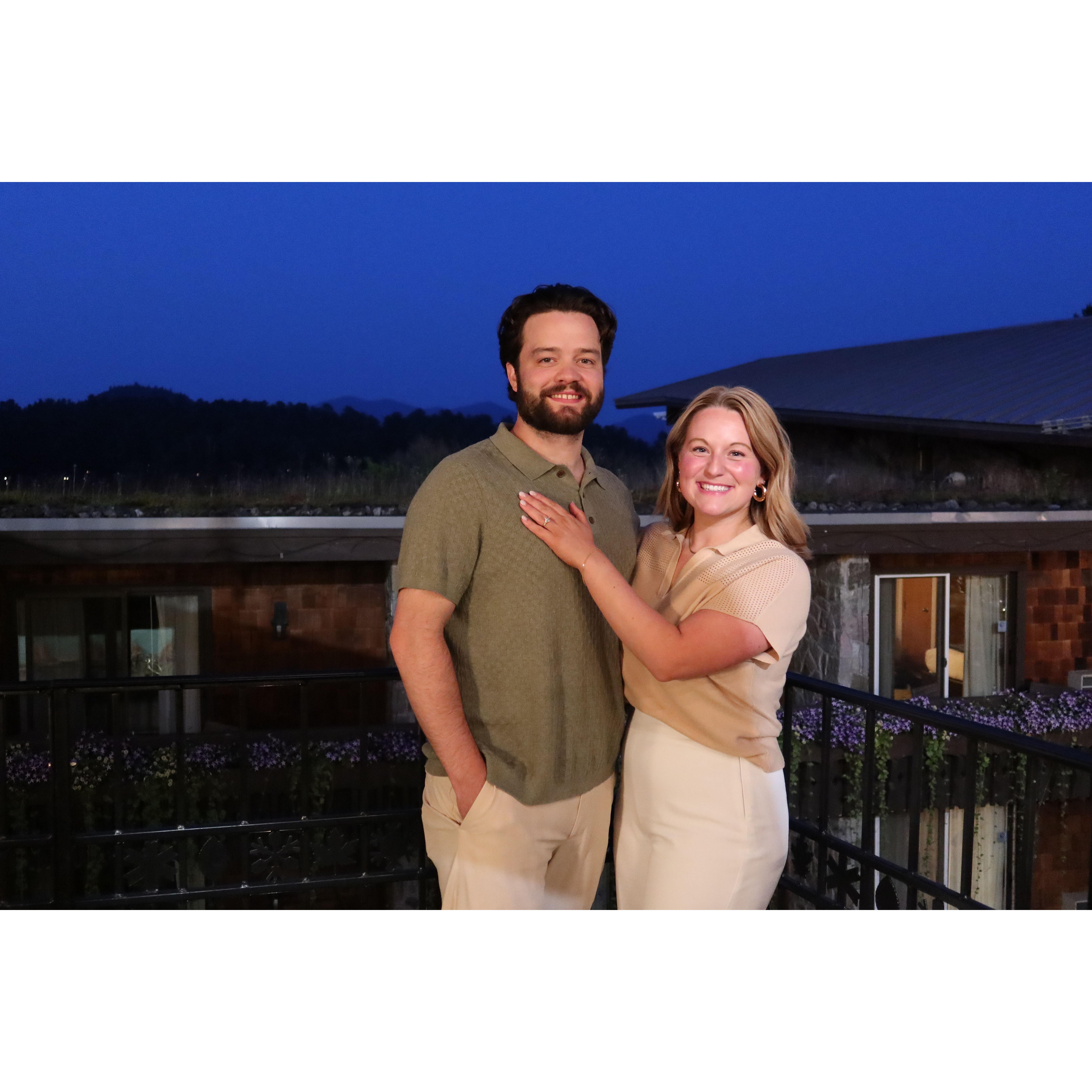 Engaged at last
