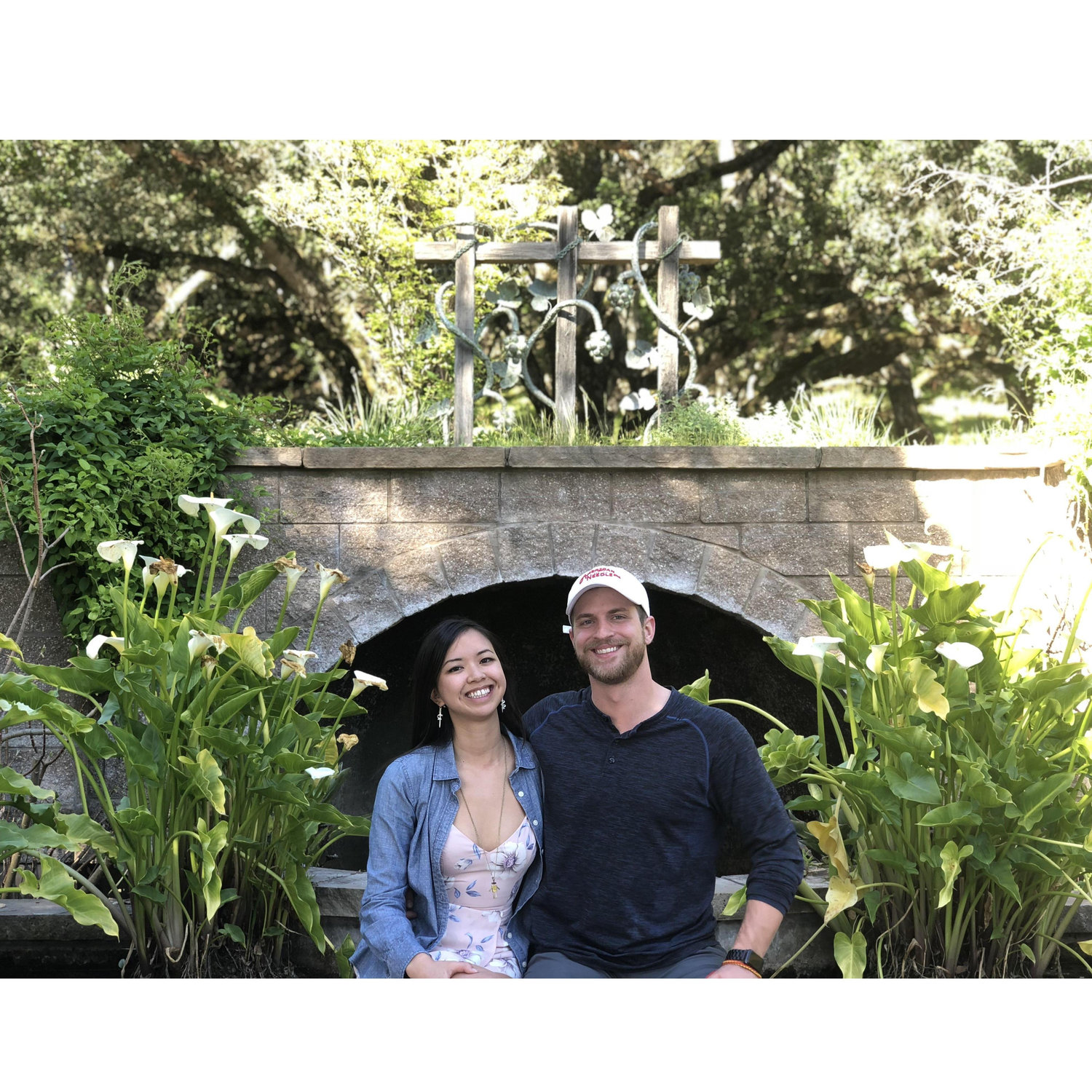 A lovely weekend in Napa sipping wine.