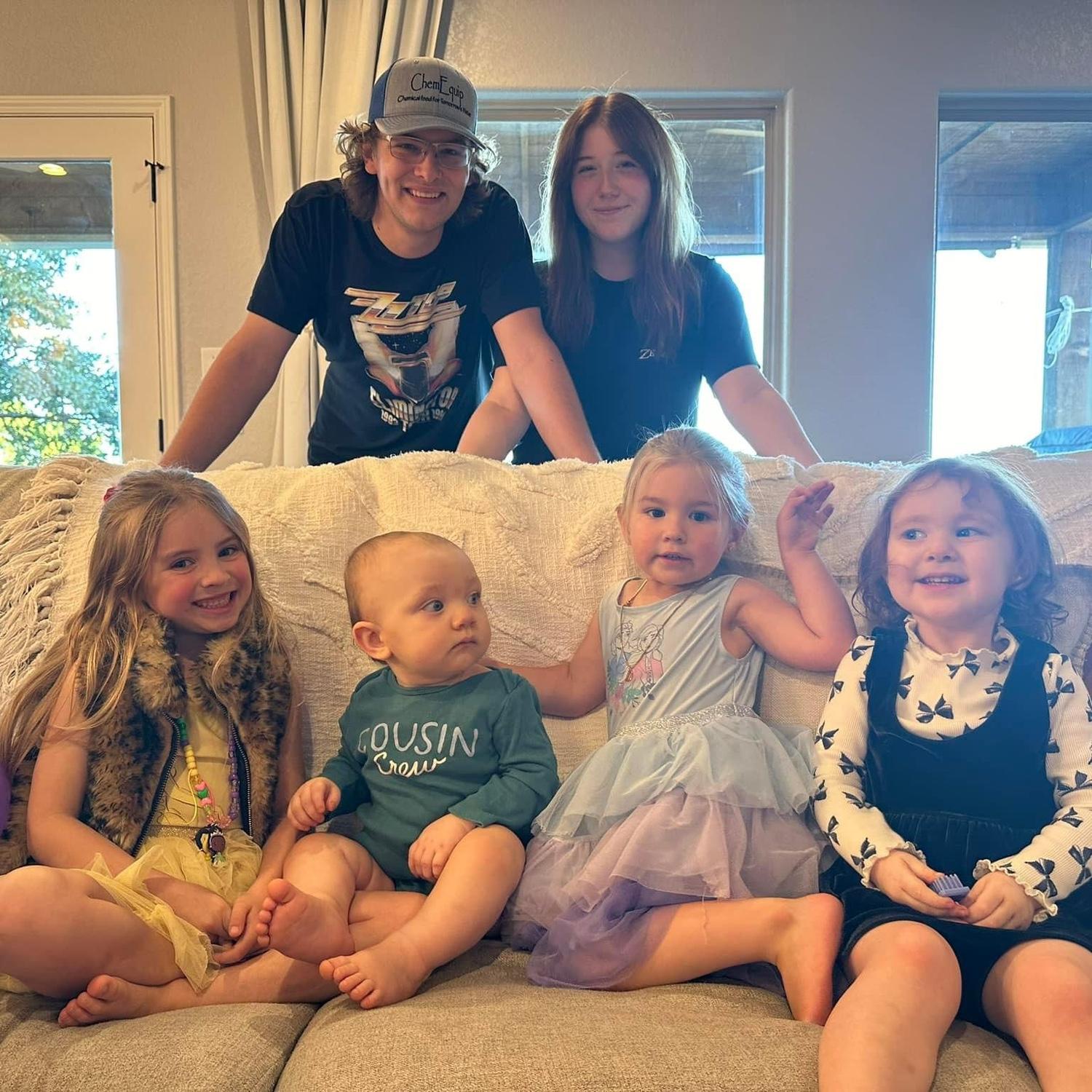 Having fun with the little ones!