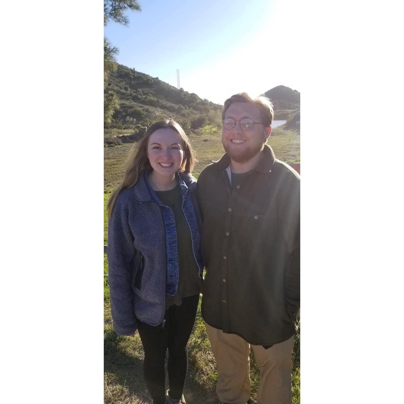 This was taken right after Makenzie moved to Catalina.