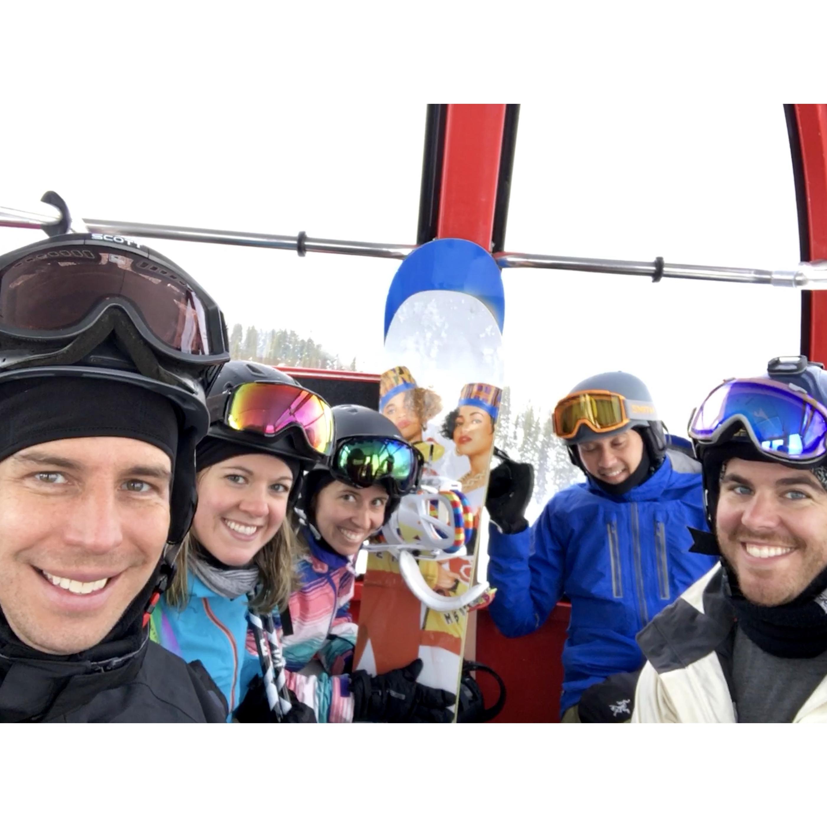 Group shot from our annual Whistler ski trip! #SISO